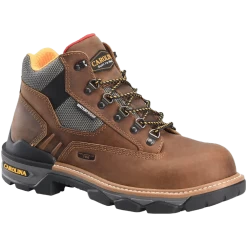 Carolina Men's 5" Constructer Waterproof Composite Toe Brown Hiker Boots CA7832