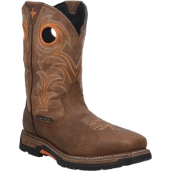 Dan Post Men's Storms Eye Waterproof Brown Work Boots DP56414
