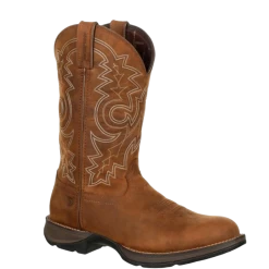Durango® Men's 12" Western Coyote Brown Waterproof Boots DDB0163