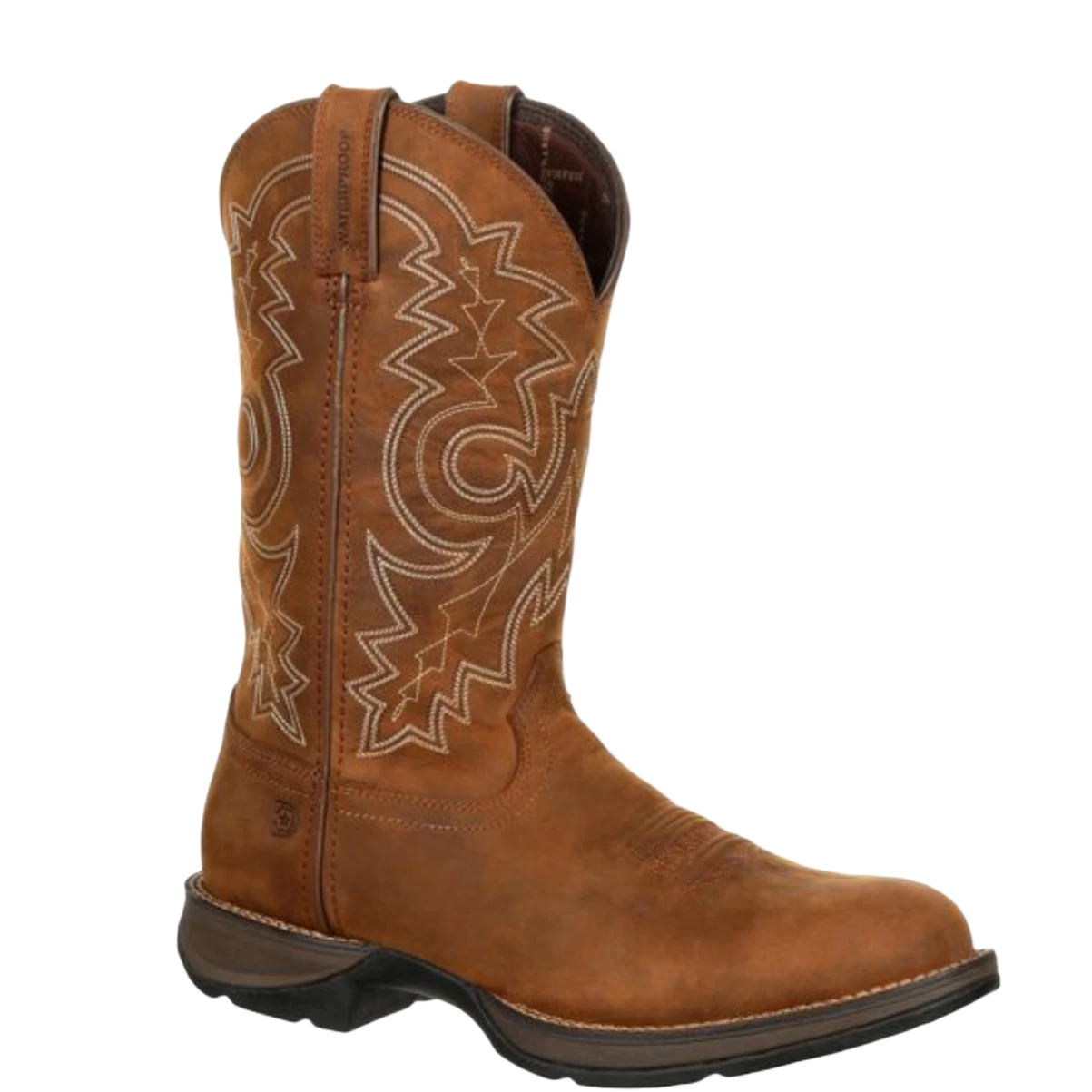 Durango® Men's 12" Western Coyote Brown Waterproof Boots DDB0163