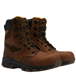Carolina® Men's 8" Subframe Waterproof Brown Work Boots CA5552