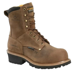 Carolina® Men's Poplar 8" Wateproof Composite Toe Logger Boots CA9852
