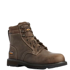 Ariat® Men's Brown Groundbreaker 6" Steel Toe Boot 10031418