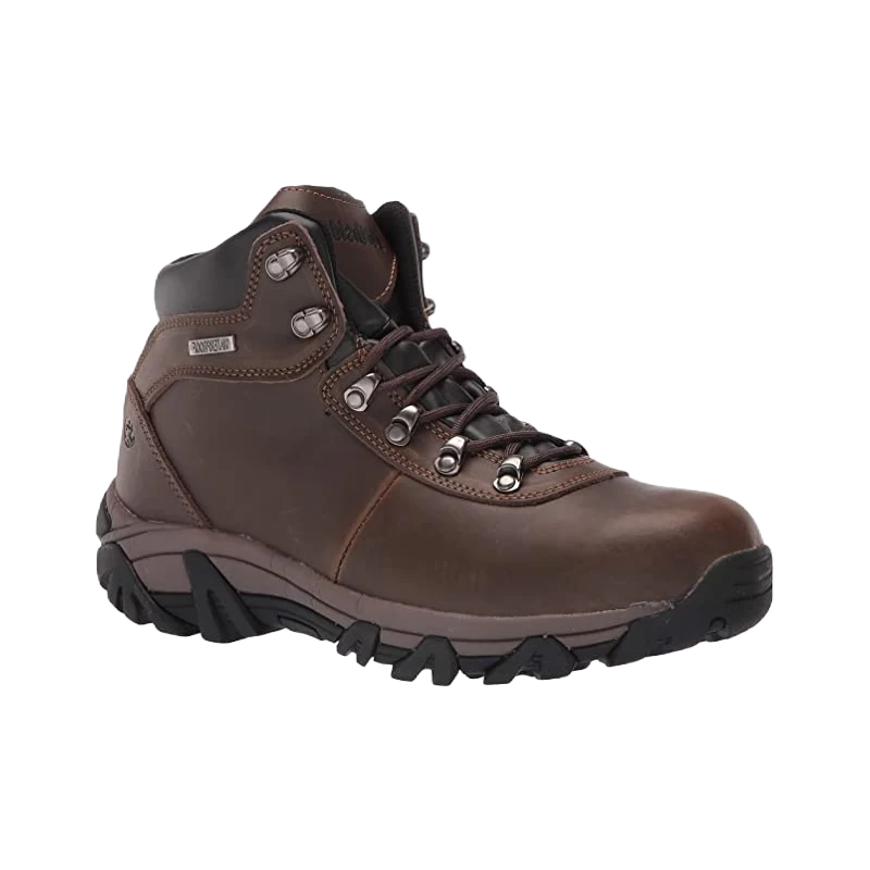 North Side Men's Vista Ridge Waterproof Brown Hiking Boots 321897M200