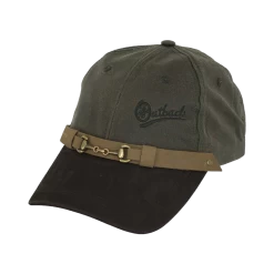 Outback Trading Company Unisex Sage Oilskin Equestrian Cap 1482-SAG