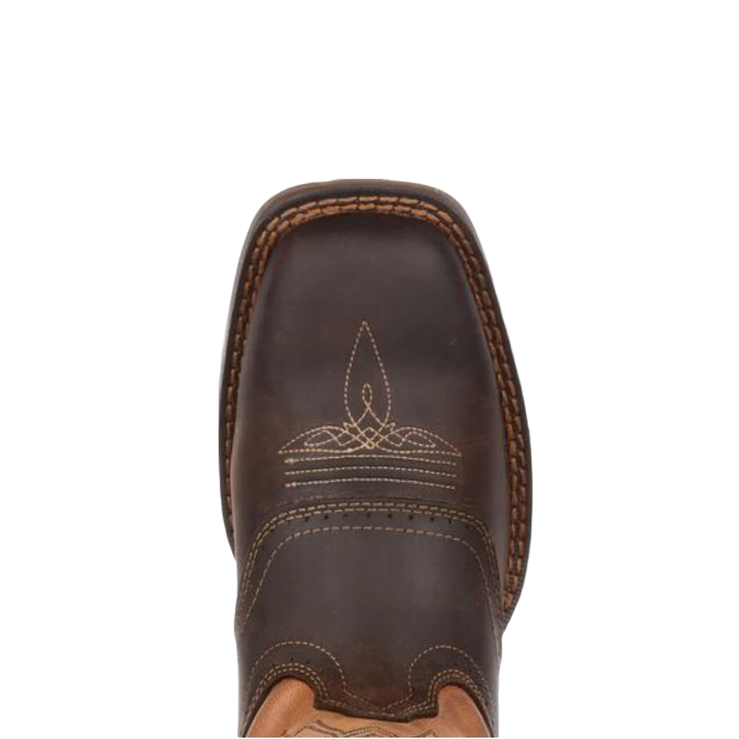 Durango® Men's Western 11" Brown & Tan Saddle Square Toe Boots DB4442 - Image 2