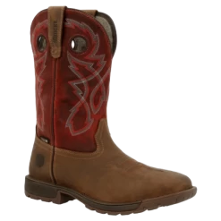 Rocky® Men's Legacy 32 Tan & Red Waterproof Steel Toe Boots RKW0341