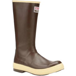 XTRATUF Men's 15" Legacy Brown Waterproof Rubber Boots 22272G