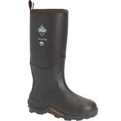 Muck Boot Company Muck Men's Wetland Pro Brown Waterproof Snake Boots
