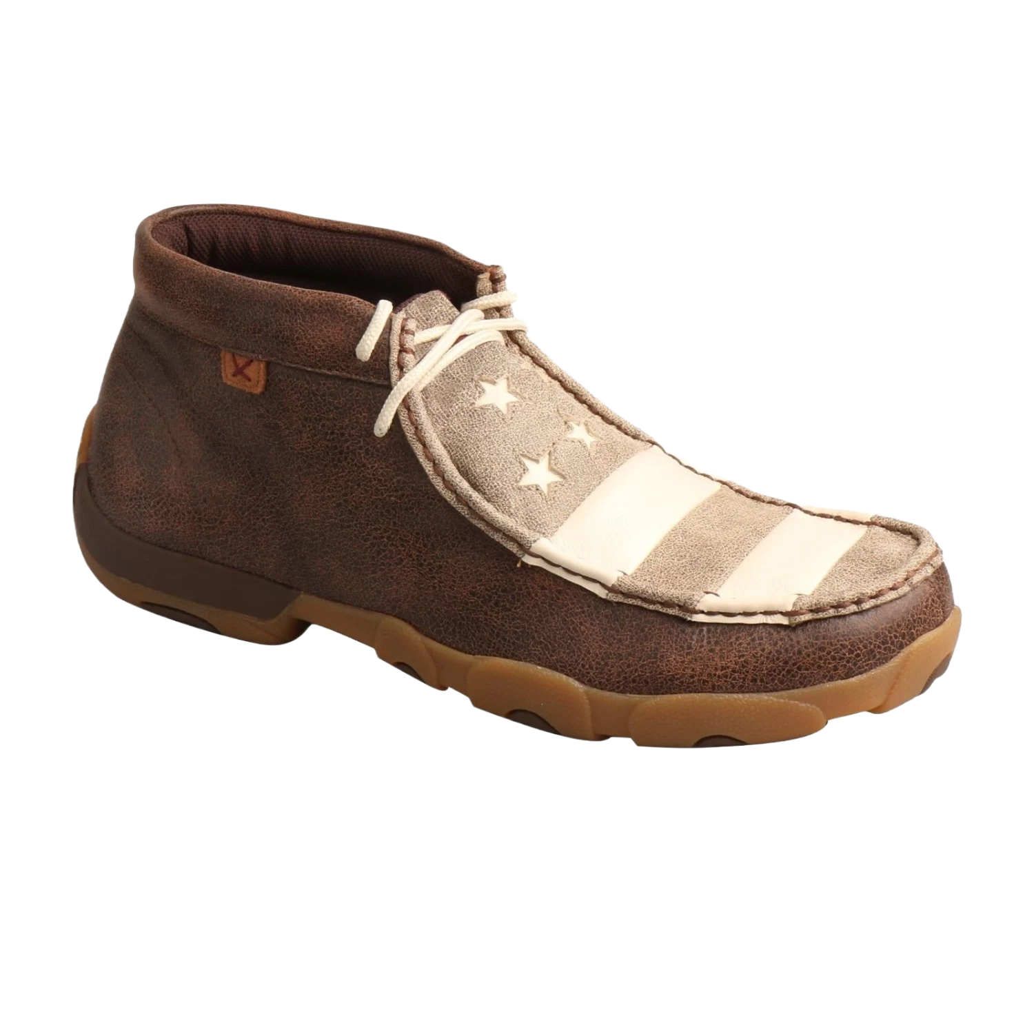 Twisted X Men's Stars & Stripes Driving Mocs MDM0075