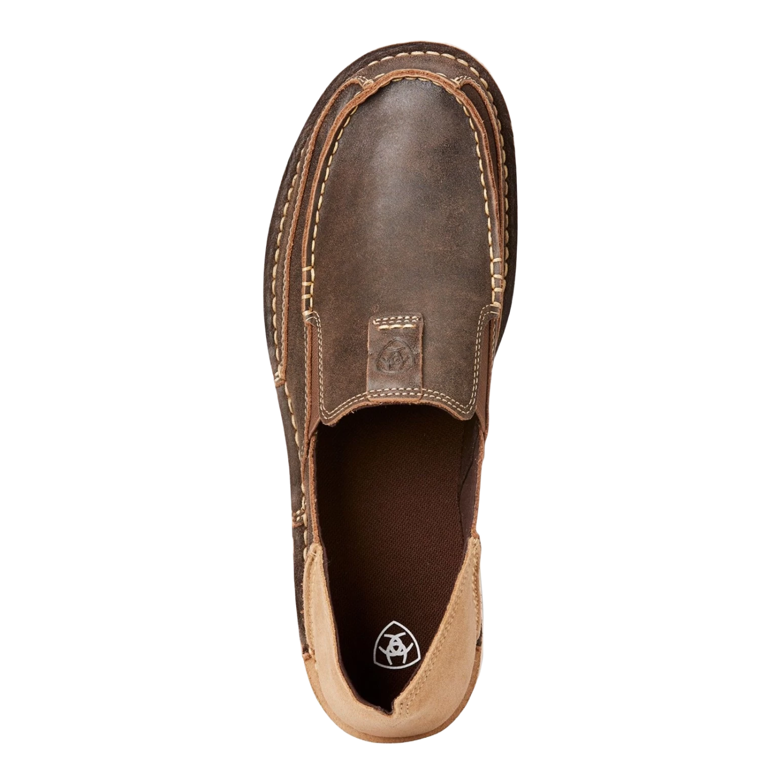 Ariat Men's Cruiser Vintage Bomber Brown Slip-On Shoes 10023208 - Image 2