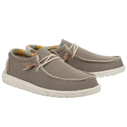 Hey Dude Men's Wally Eco Sox Desert Brown Slip On Shoes 112471581