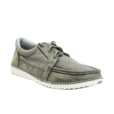 Twisted X® Men's Zero X Driving Moc Grey Slip-On Casual Shoes MZX0007