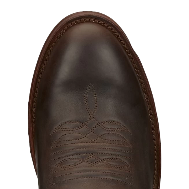 Tony Lama Men's Patron Bomber Brown Round Toe Western Boots TL3009 - Image 2