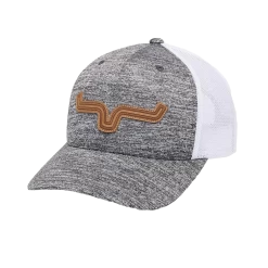 Kimes Ranch® Men's Roped LP Grey Heather Trucker Cap ROPED-GH