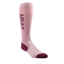 Ariat® AriatTEK Mulberry And Nostaglia Rose Performance Socks 10041271