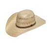 Ariat 10X Sisal Punchy Natural Straw Western Cowboy Hat A73162