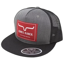 Kimes Ranch Men's Blaster Charcoal Trucker Cap BLAST-CH