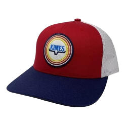 Kimes Ranch Supersonic Red Snapback Hat KR718-RED