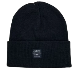 Kimes Ranch Workday Label Black Beanie WLC-BLK