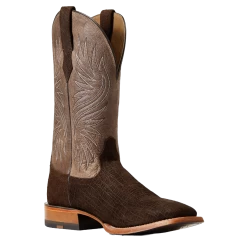 Ariat Men's Circuit Rockridge Dark Coffee & Conch Tan Boots 10040241