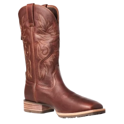 Ariat Men's Hybrid Big Boy Back Zip Peanut Brown Boots 10035902