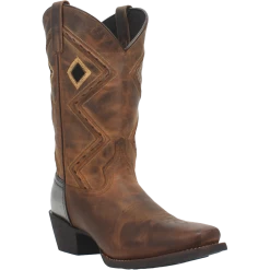 Laredo Men's Faber 12" Cowboy Square Toe Leather Boots 68329