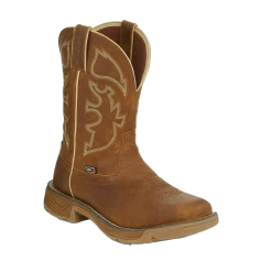 Justin Men's Stampede Rush Rustic Tan Boot WK4330