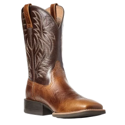 Ariat® Men's Sport Western Peanut Butter Square Toe Boots 10035996