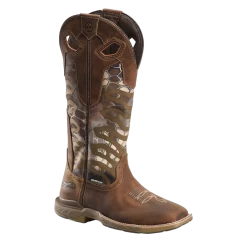 Double H® Men's 16" Snake Brown & Camo Waterproof Vapor Boots DH5390