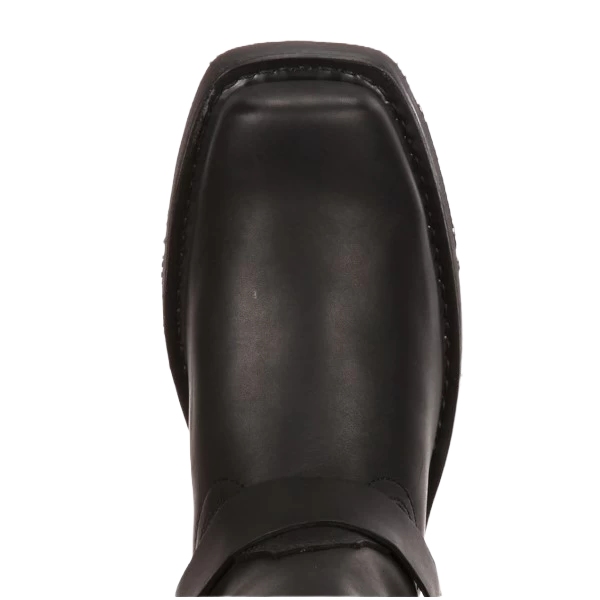 Durango Men's Harness Motorcycle Leather Black Pull On Boots DB510 - Image 2