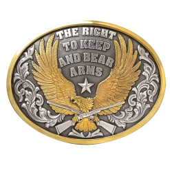 Nocona Right To Bear ArmsBelt Buckle 37117
