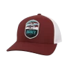 Hooey Men's "Cheyenne" Maroon And White Hat 2144T-MAWH
