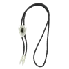 Double S Black Arrowhead & Stone Slide Bolo Tie 22120