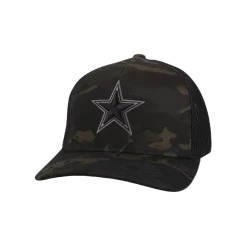 Hooey Men's Dallas Cowboys Camo & Black FlexMesh Fitted Hat 7151CABK