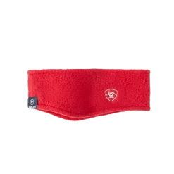 Ariat Unisex Persian Red Elementary Fleece Logo Headband 10037882