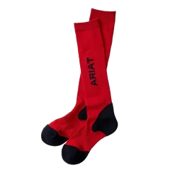 Ariat Unisex Red & Navy AriatTEK Performance Socks 10022536