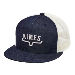 Kimes Ranch® Unisex Huxton Denim Trucker Cap HUX-DENIM