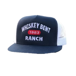 Whiskey Bent Men's '83 Classic Navy Snapback Hat WB01-NV