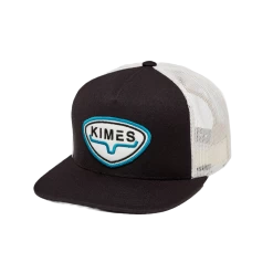 Kimes Ranch® Conway Black Trucker Cap CON-BLK