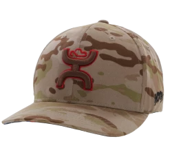 Hooey® Men's Chris Kyle 6-panel Brown Camo Flexfit Cap CK021