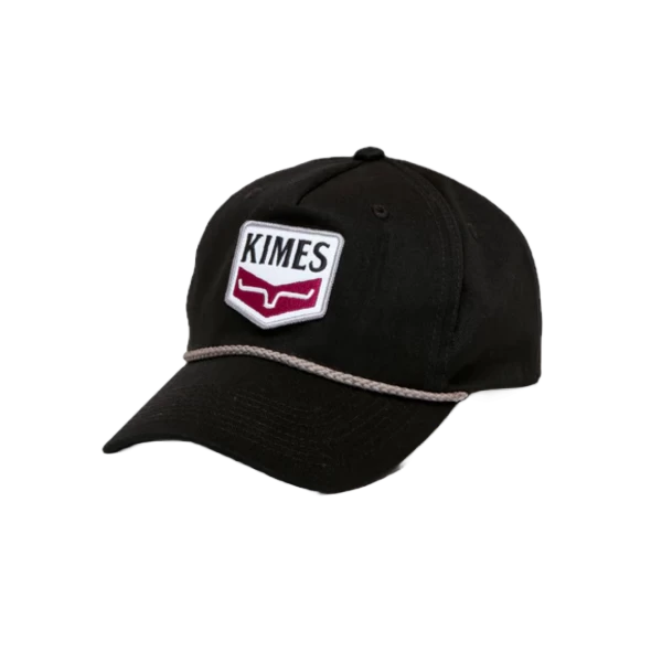 Kimes Ranch® Unisex Players Black Cap S22-160302