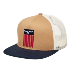 Kimes Ranch® Unisex Cody Trucker Work Wear Brown Cap S22-032302