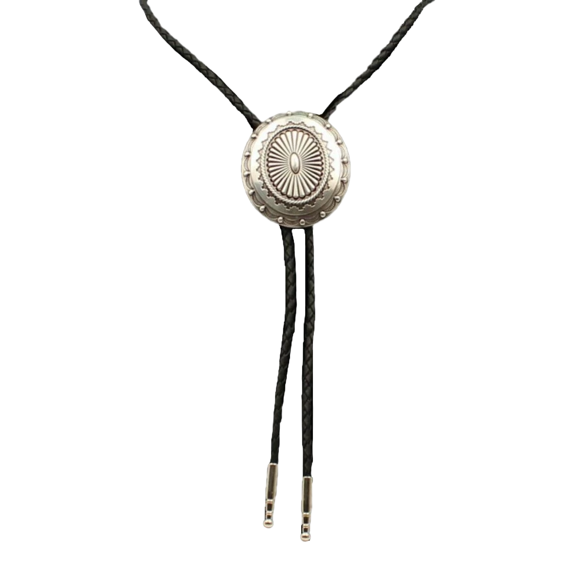 Double S Western EngravedSlide Bolo Tie 22230