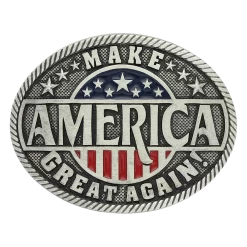Montana Silversmiths Make America Great Again Attitude Buckle A668