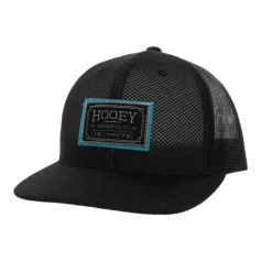 Hooey Men's Doc 6-panel Black Trucker Cap 2202T-BK