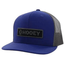 Hooey Men's Lock-Up 6-panel Navy & Grey Trucker Cap 2213T-NVGY