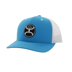 Hooey® Men's 6-panel Primo Blue & White Trucker Cap 2246T-BLWH