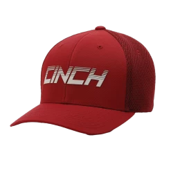 Cinch Men's 6 Panel Burgundy Trucker Cap MCC0653313
