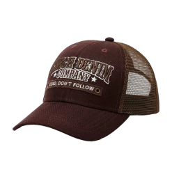 Cinch Men's Logo Brown Trucker Cap MCC0511019